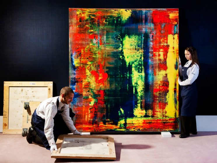 Gerhard Richter Abstraktes Bild