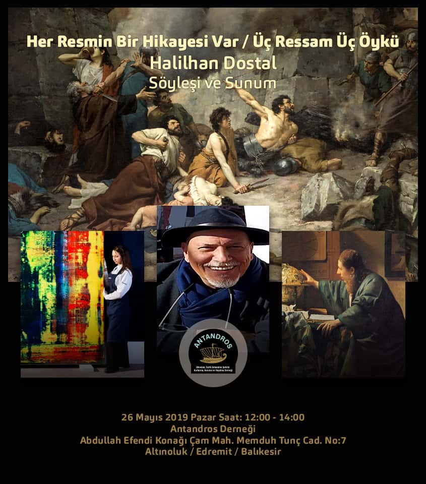Her Resmin Bir Hikayesi Var / Üç Ressam Üç Öykü Tanıtım Görseli