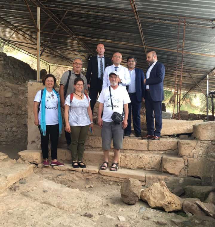 Balıkesir Büyükşehir Belediyesi'nin Kazı Alanı ve Derneğimizi Ziyareti