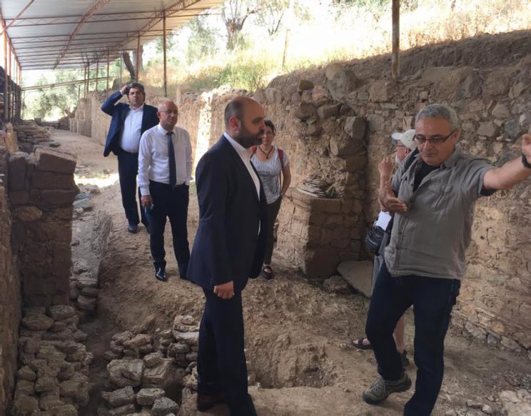 Balıkesir Büyükşehir Belediyesi'nin Kazı Alanı ve Derneğimizi Ziyareti