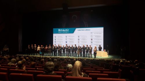 26 kasım - kent konseyi ilk genel kurul toplantısına katıldı toplu fotograf